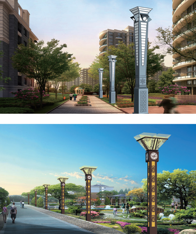 JGD-008/JGD-009 نور منظره تزئینی