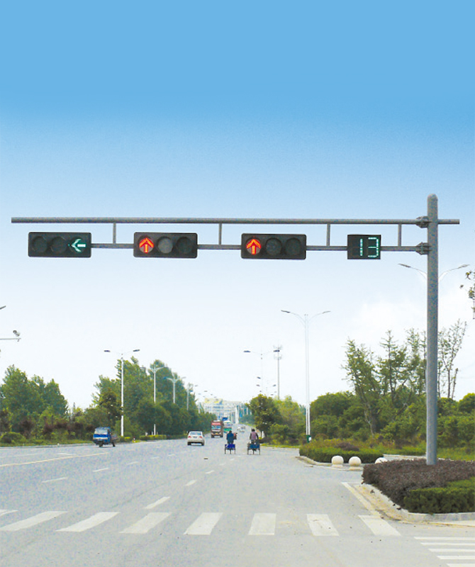 چراغ سیگنال تک ستون دو نفره