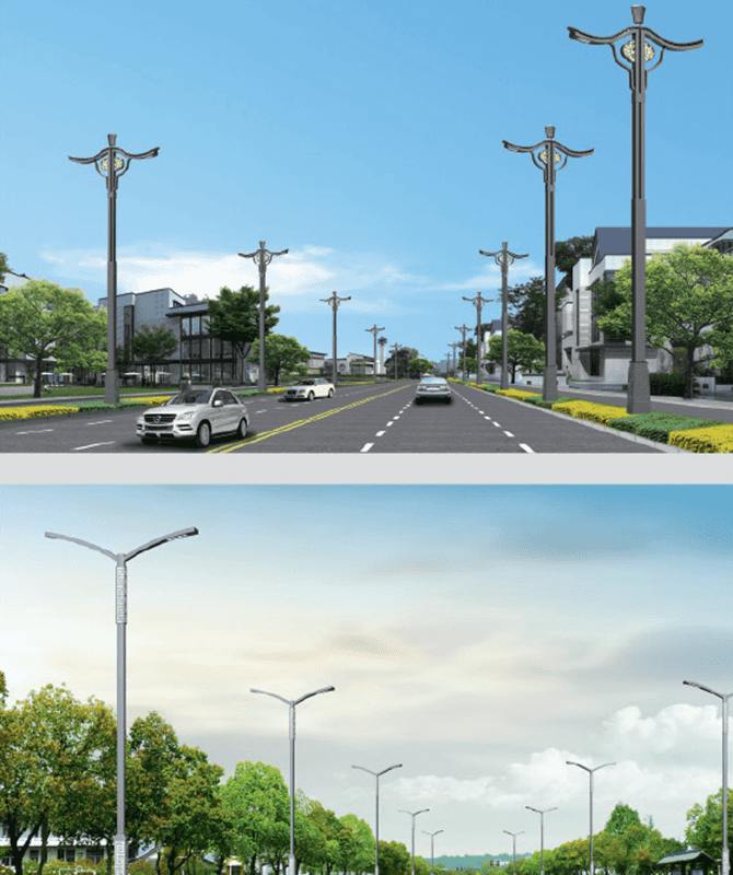 DL-LED-014/DL-LED-015 چراغ های خیابانی با قدرت بالا LED