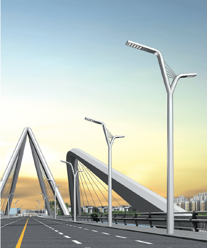 DL-LED-020 چراغ های خیابانی با قدرت بالا LED