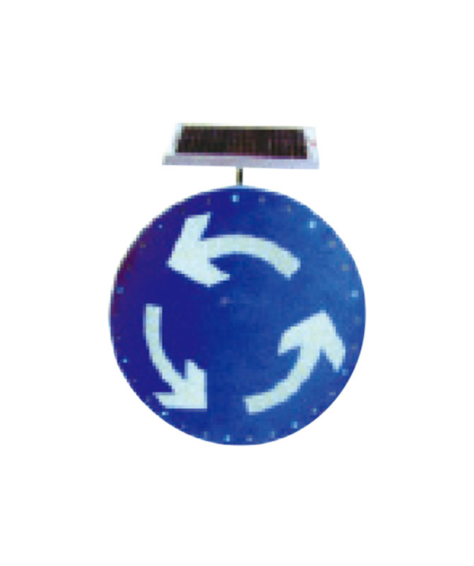 SY-7H نور سیگنال چشمک زن زرد خورشیدی